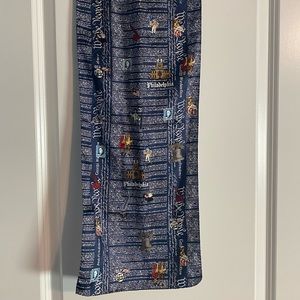 US Constitution patriotic silk scarf